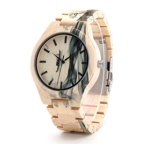 Wood Quartz Watch