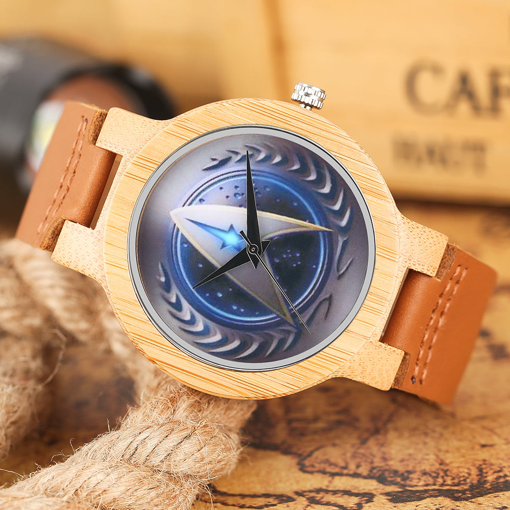 Festive Wooden Watch