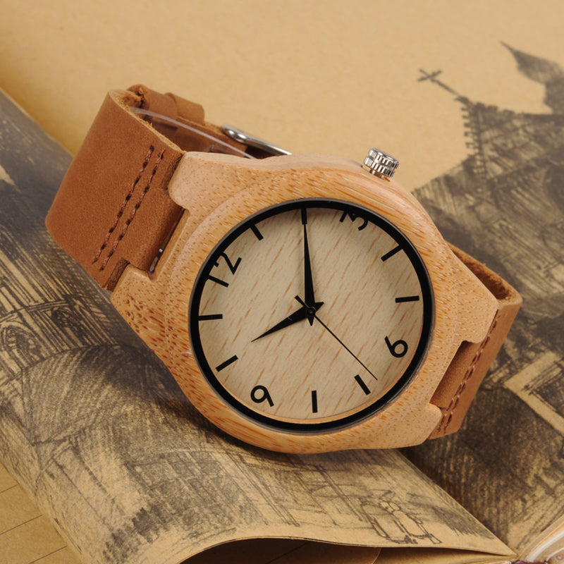 Classic Wooden Wristwatch