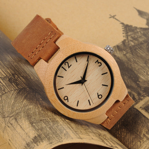 Classic Wooden Wristwatch