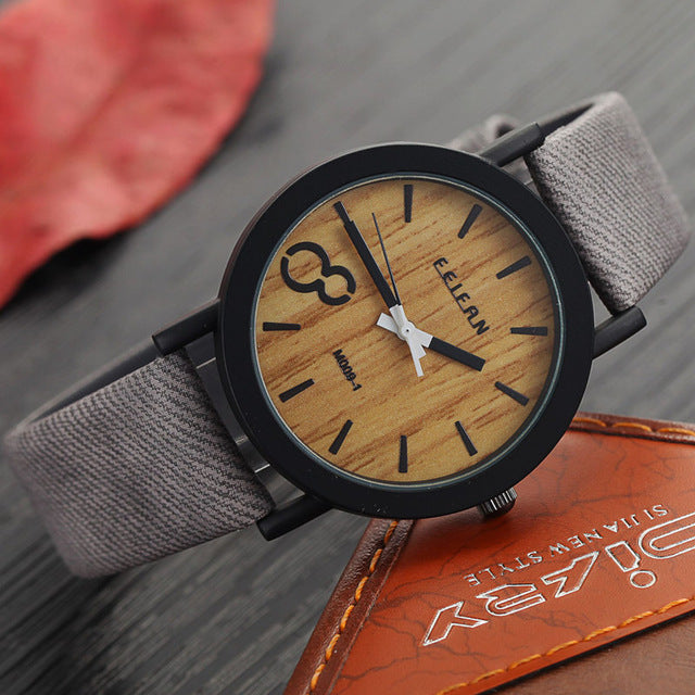 Casual Wooden Wrist Watch