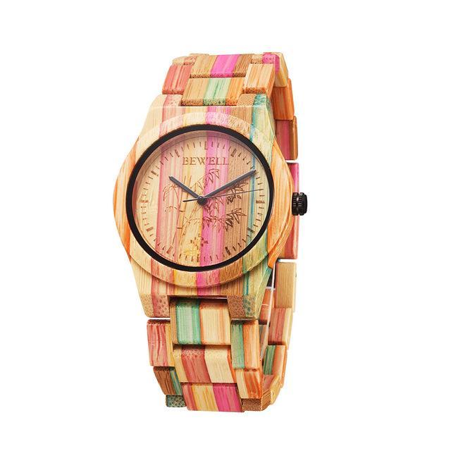 Wonder Rainbow Wooden Wristwatch