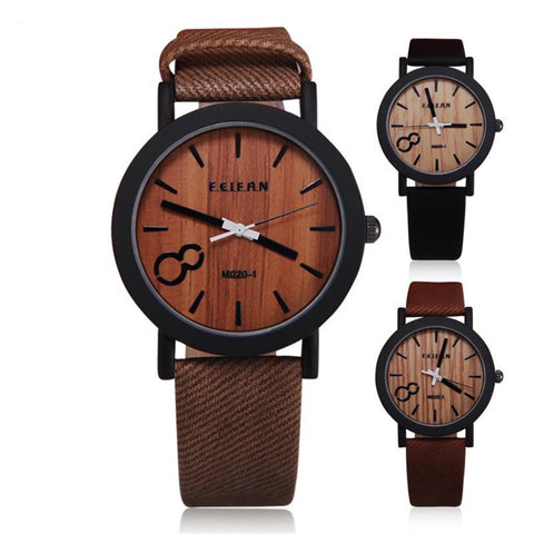 Casual Wooden Wrist Watch